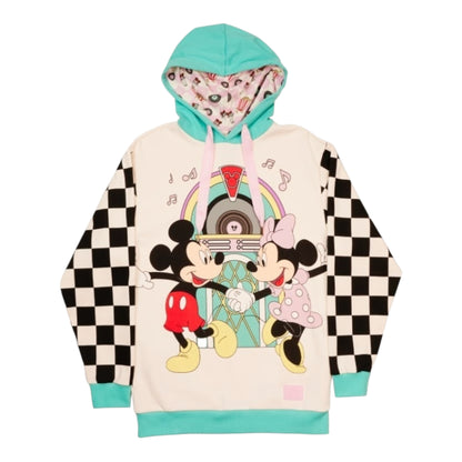 Mickey & Minnie - Sweat à capuche Loungefly | Différentes tailles