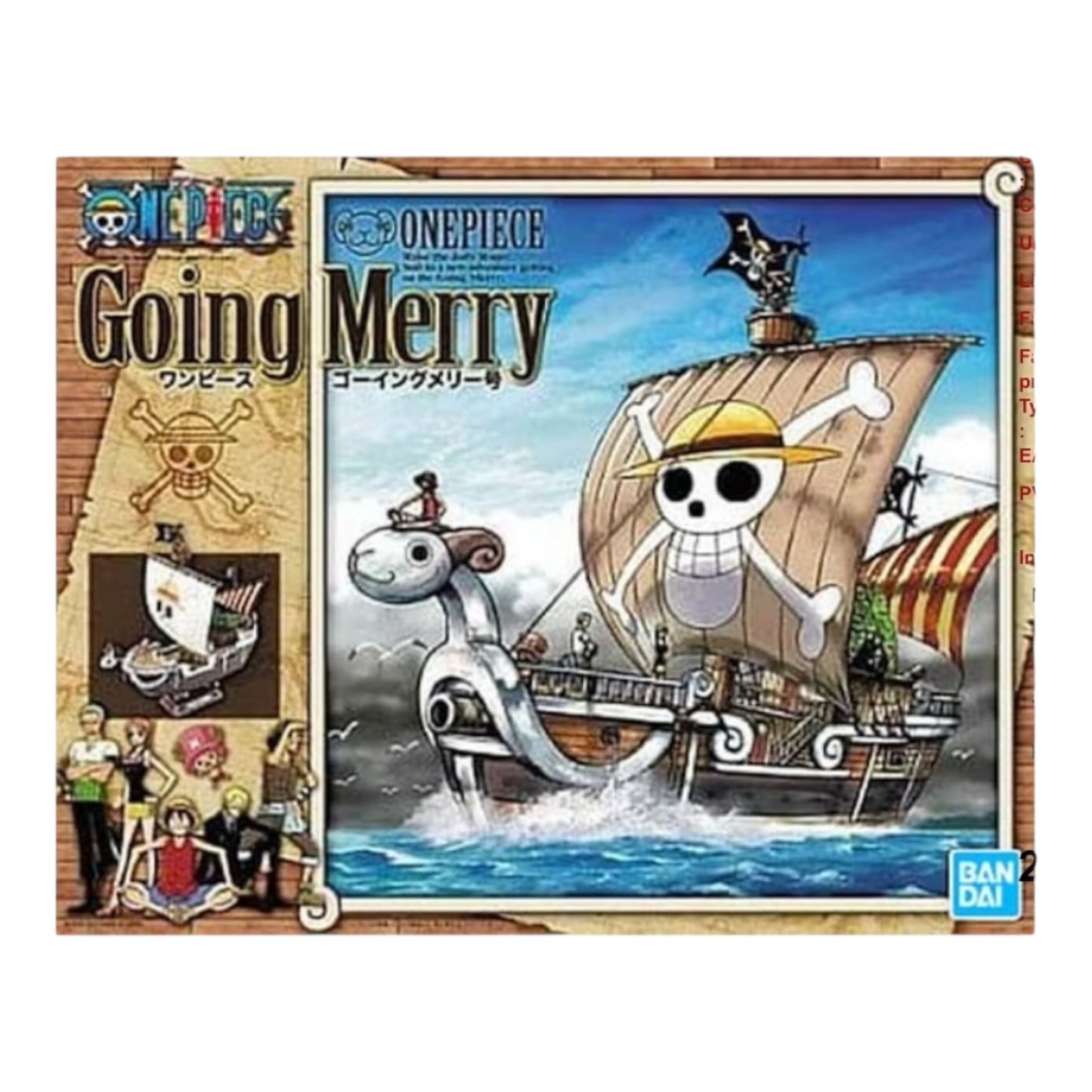 PRE COMMANDE JDS - Maquette à construire Going Merry / One Piece