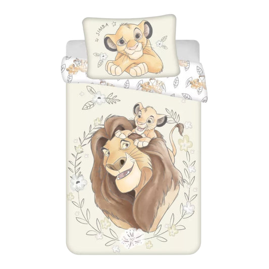 PRE COMMANDE Maison - Housse de couette Roi Lion 100x135cm