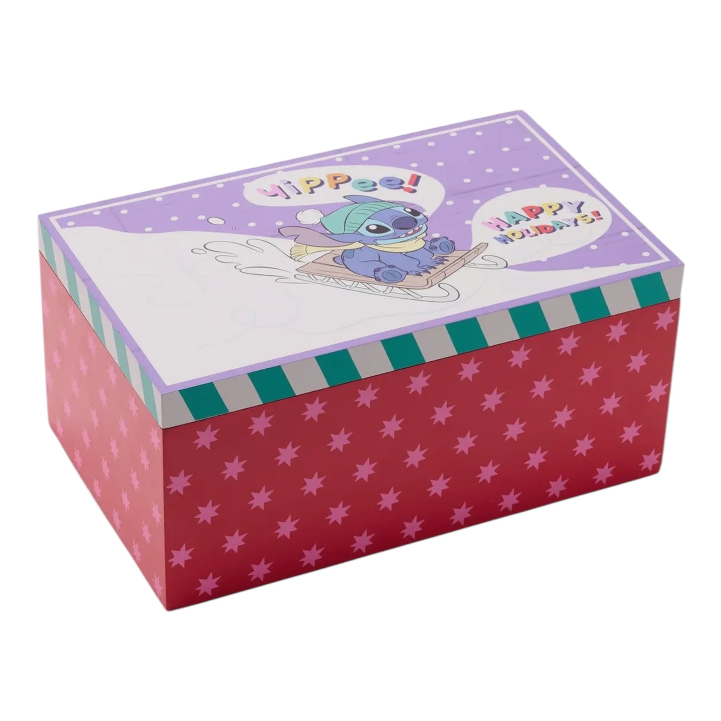 Stitch - Coffret de rangement de Noël