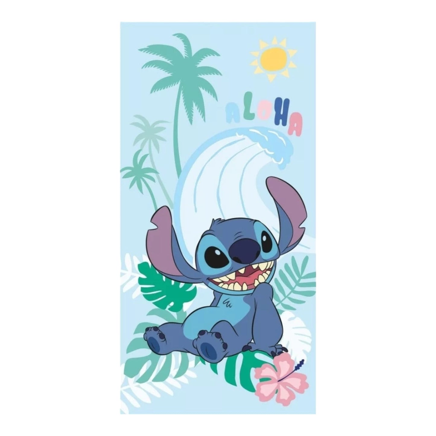 PRE COMMANDE Maison - Serviette de plage Aloha Stitch 70x140cm