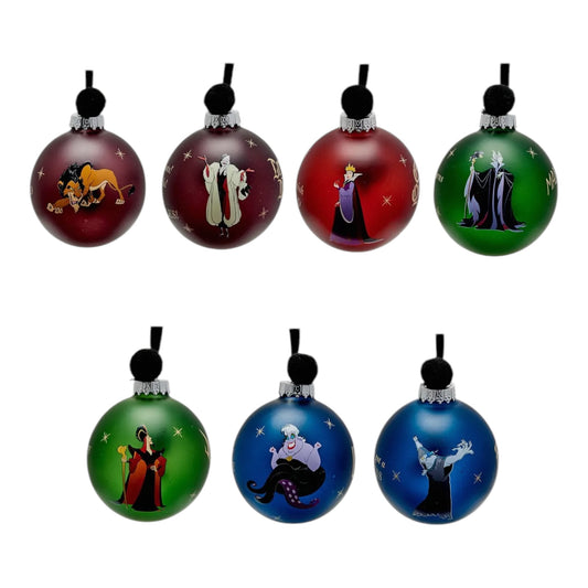 PRE COMMANDE Décoration - Lot de 7 boules Les Villains