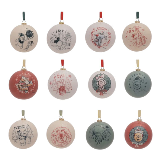 PRE COMMANDE Décoration - Lot de 12 boules Winnie