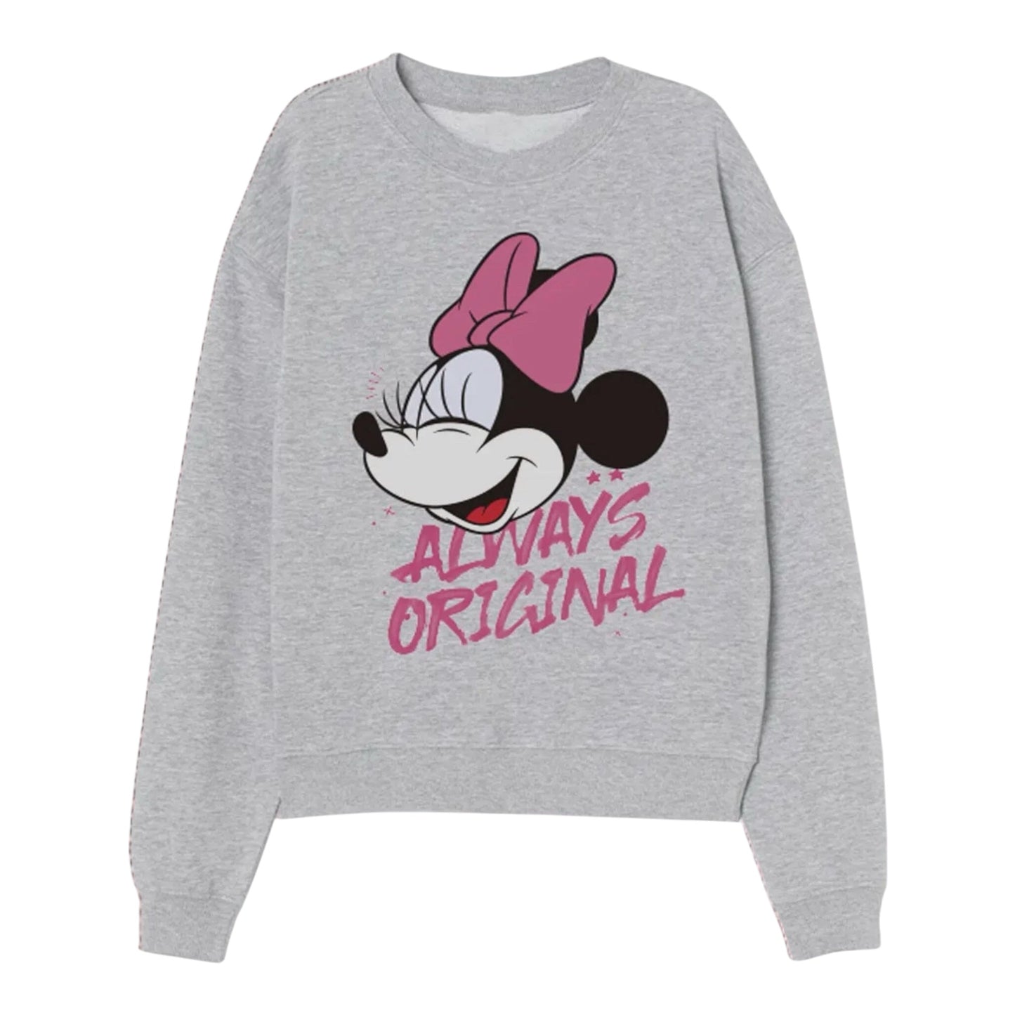 Minnie - Sweat-shirt Femme Gris