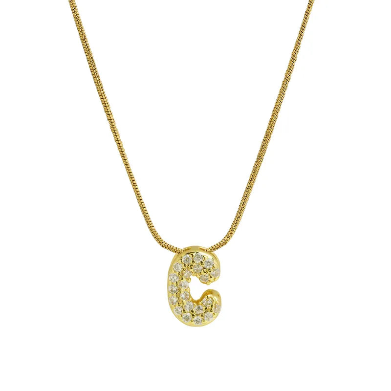 Collier - Lettrage