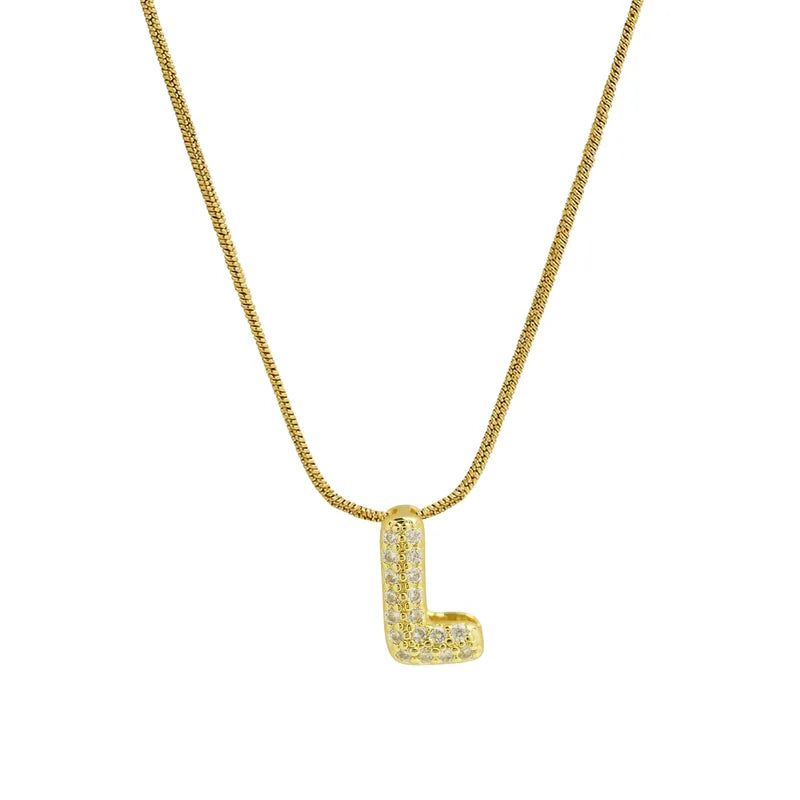 Collier - Lettrage