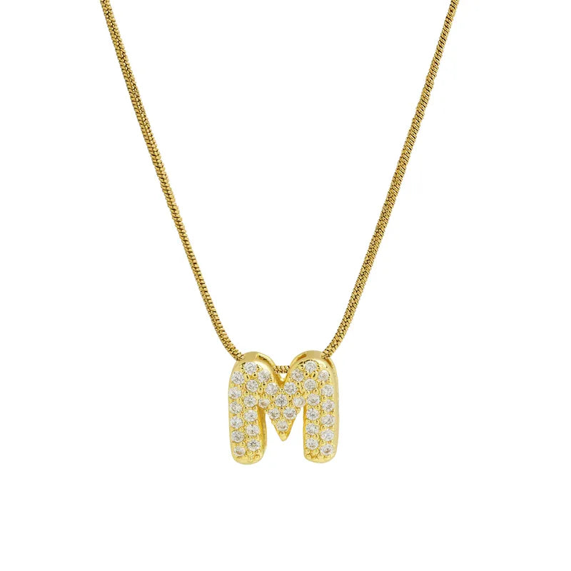 Collier - Lettrage