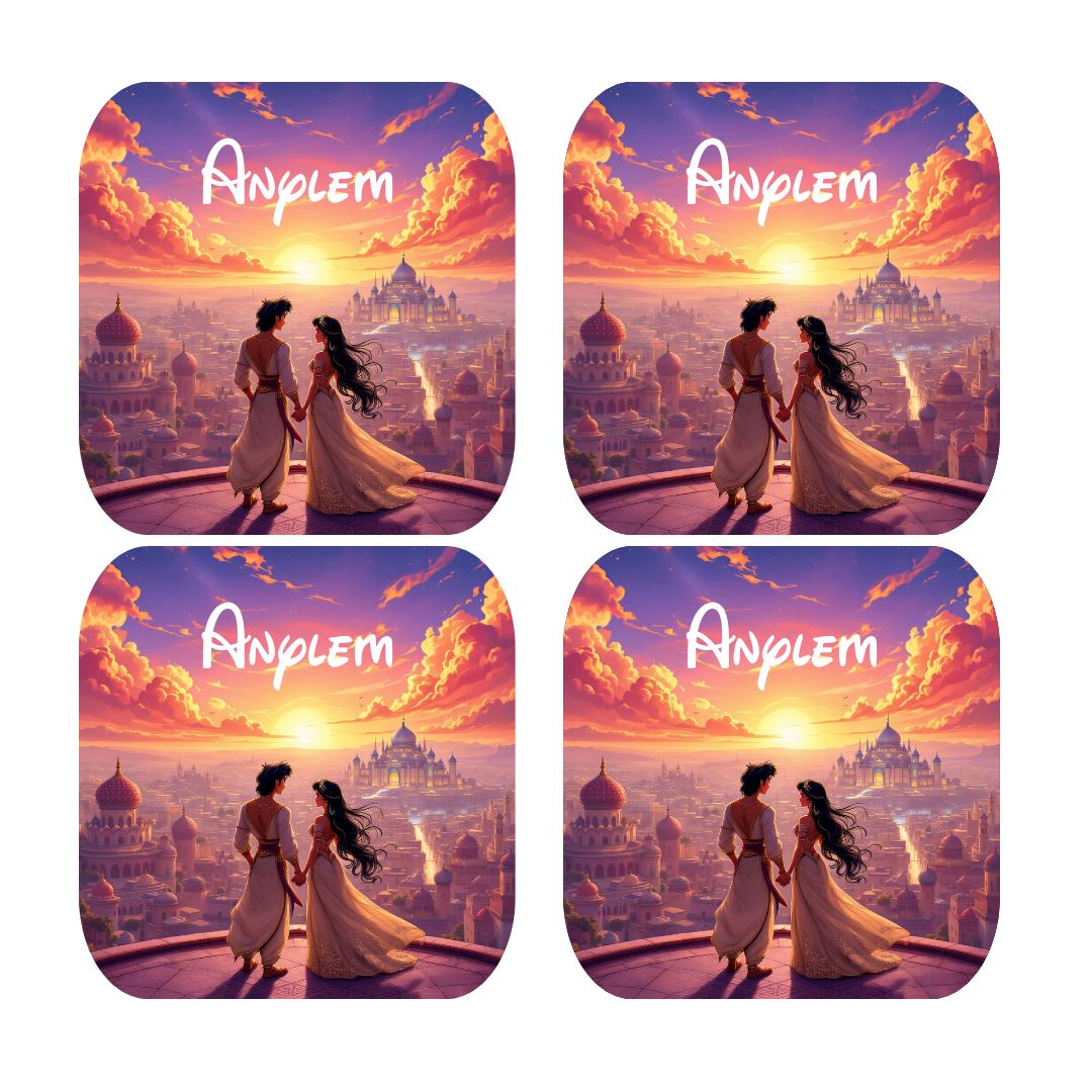 Aladdin - Dessous de verre | Féerique Dessous de verres Disney Shop | Anylem Beauty 