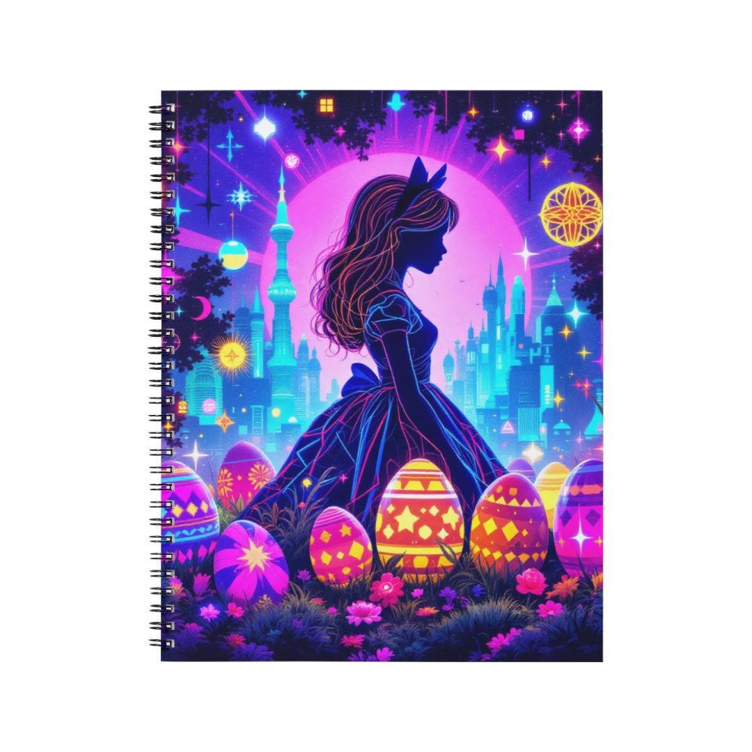 Alice - Carnet spirale A5 | Pâques Carnets et bloc-notes Disney Shop | Anylem Beauty 