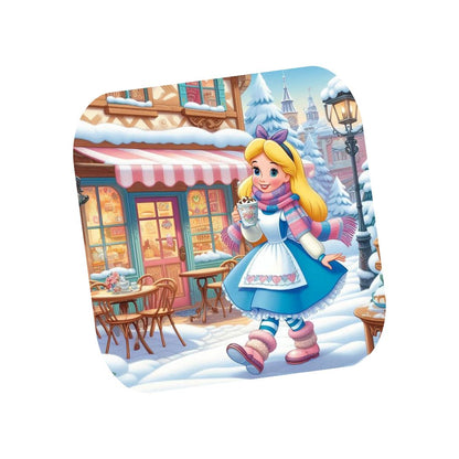 Alice - Dessous de verre | Hivernal Dessous de verres Disney Shop | Anylem Beauty 