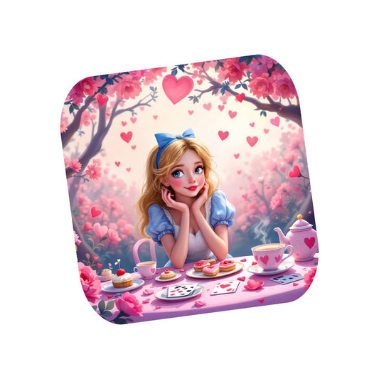 Alice - Dessous de verre | St Valentin Dessous de verres Disney Shop | Anylem Beauty 