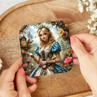 Alice - Dessous de verre | Steampunk Dessous de verres Disney Shop | Anylem Beauty 