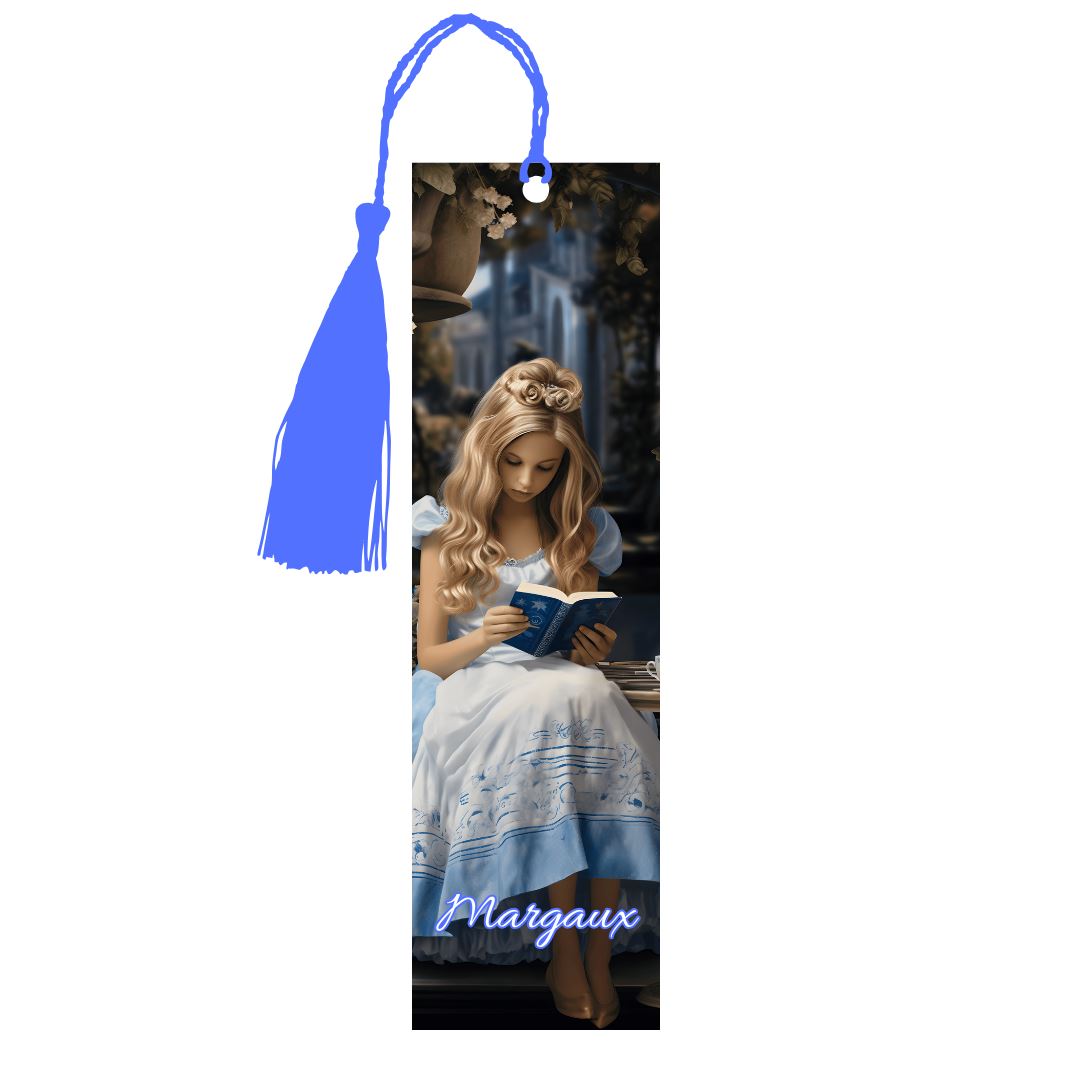 Alice - Marque-Pages avec prénom | Citation Marque-page Disney Shop | Anylem Beauty 