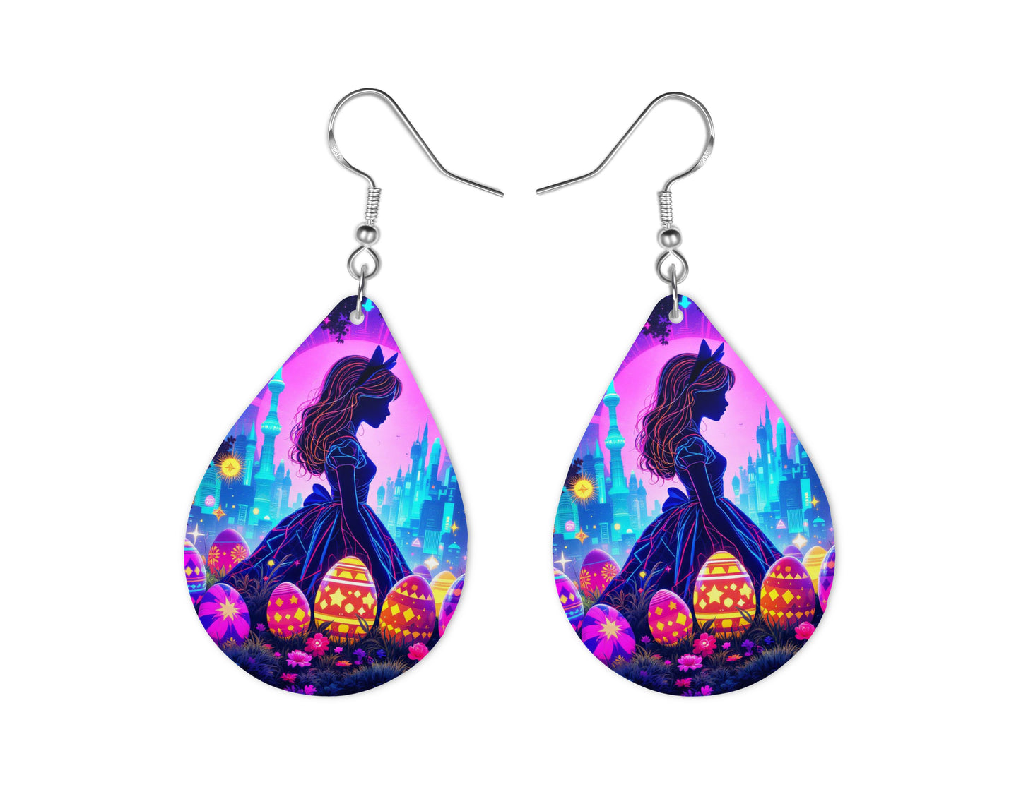 Alice - Personnalisation | Pâques Personnalisation Disney Shop | Anylem Beauty Boucle d’oreilles 
