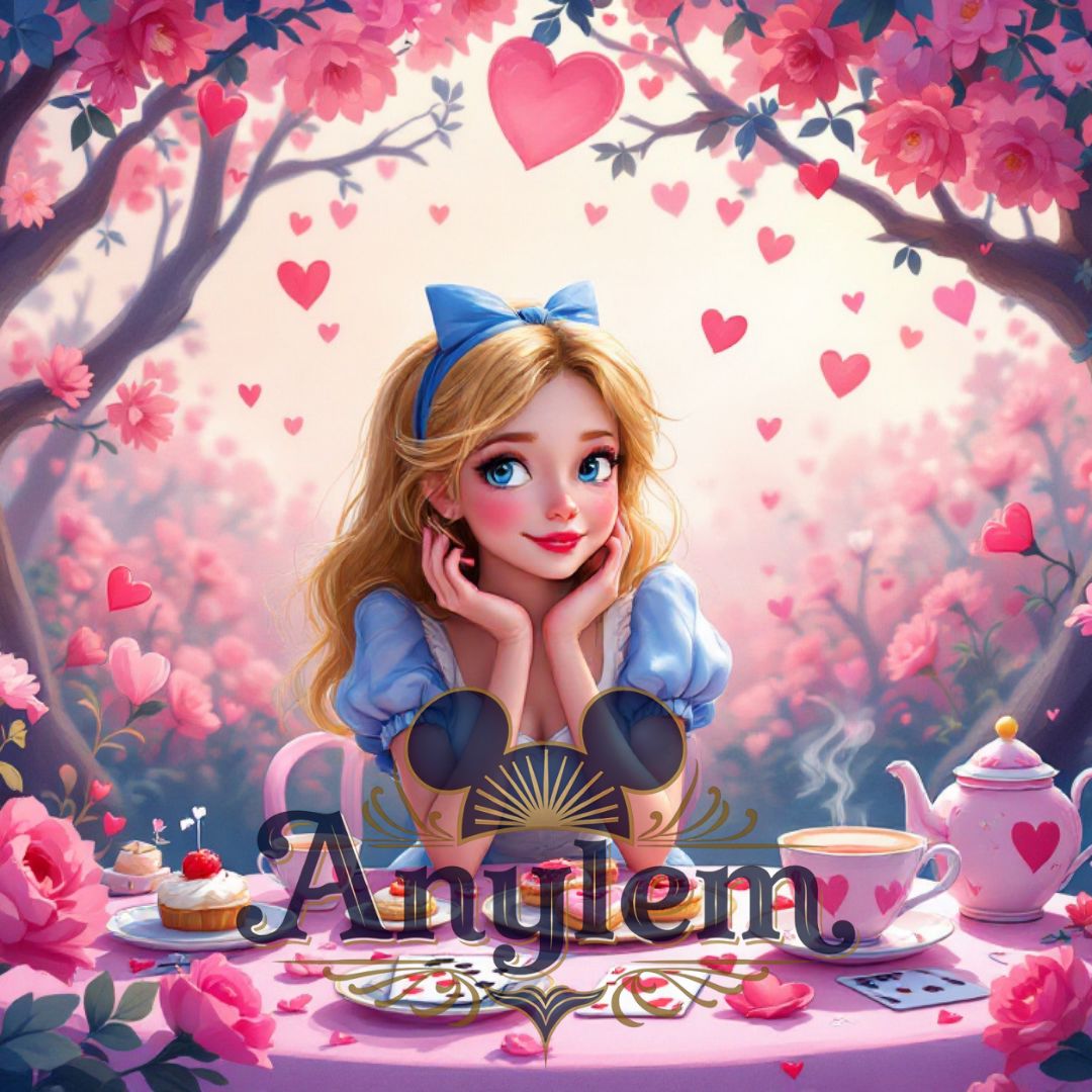 Alice - Personnalisation | St Valentin Personnalisation Disney Shop | Anylem Beauty 