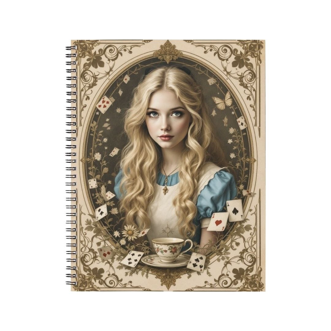 Alice - Personnalisation | Vintage Personnalisation Disney Shop | Anylem Beauty Carnet de notes A5 