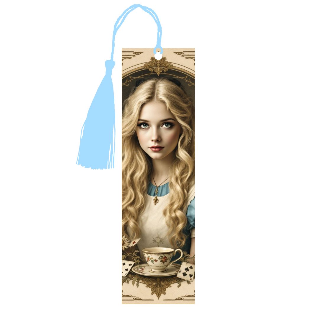 Alice - Personnalisation | Vintage Personnalisation Disney Shop | Anylem Beauty Marque page 