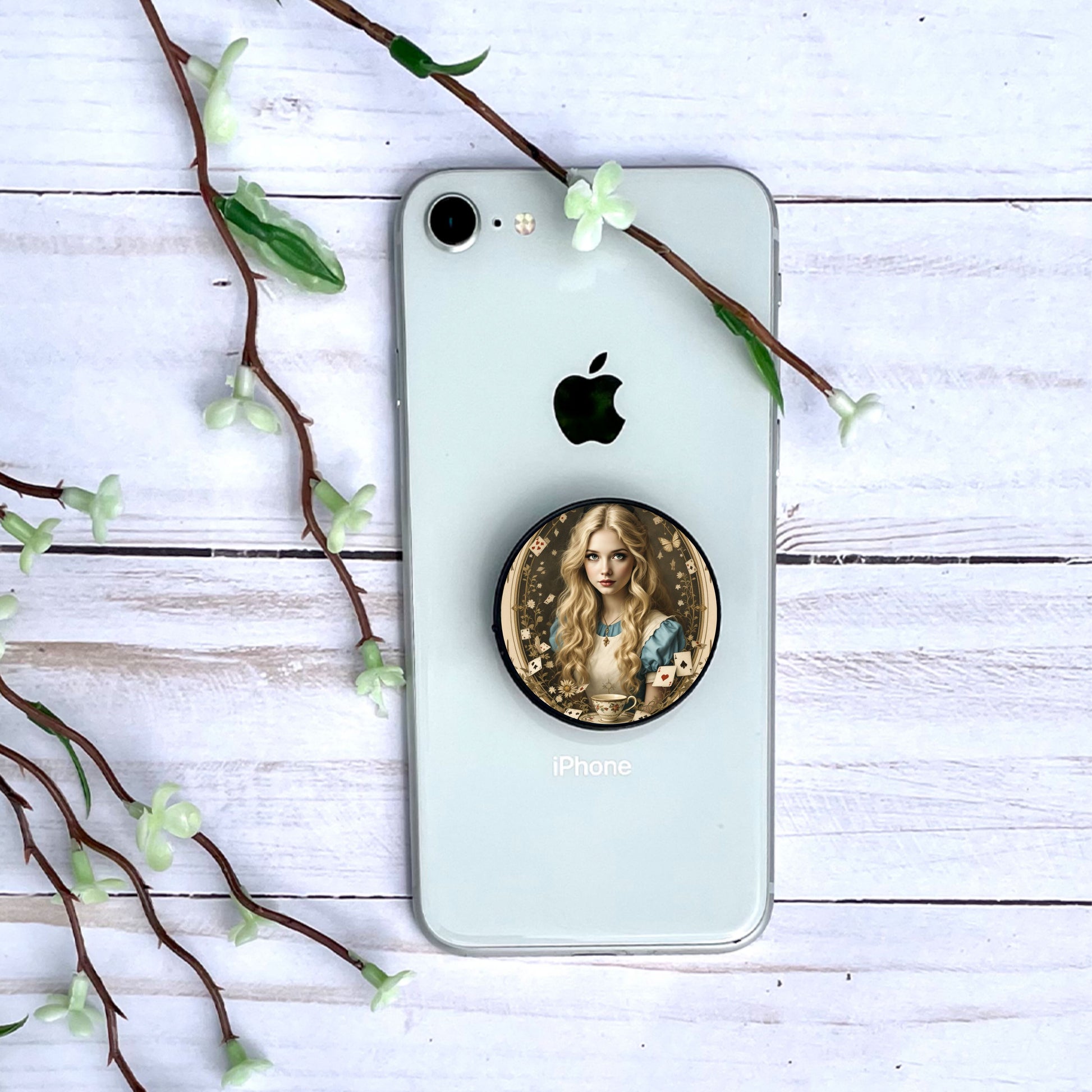 Alice - Personnalisation | Vintage Personnalisation Disney Shop | Anylem Beauty Phone grip 
