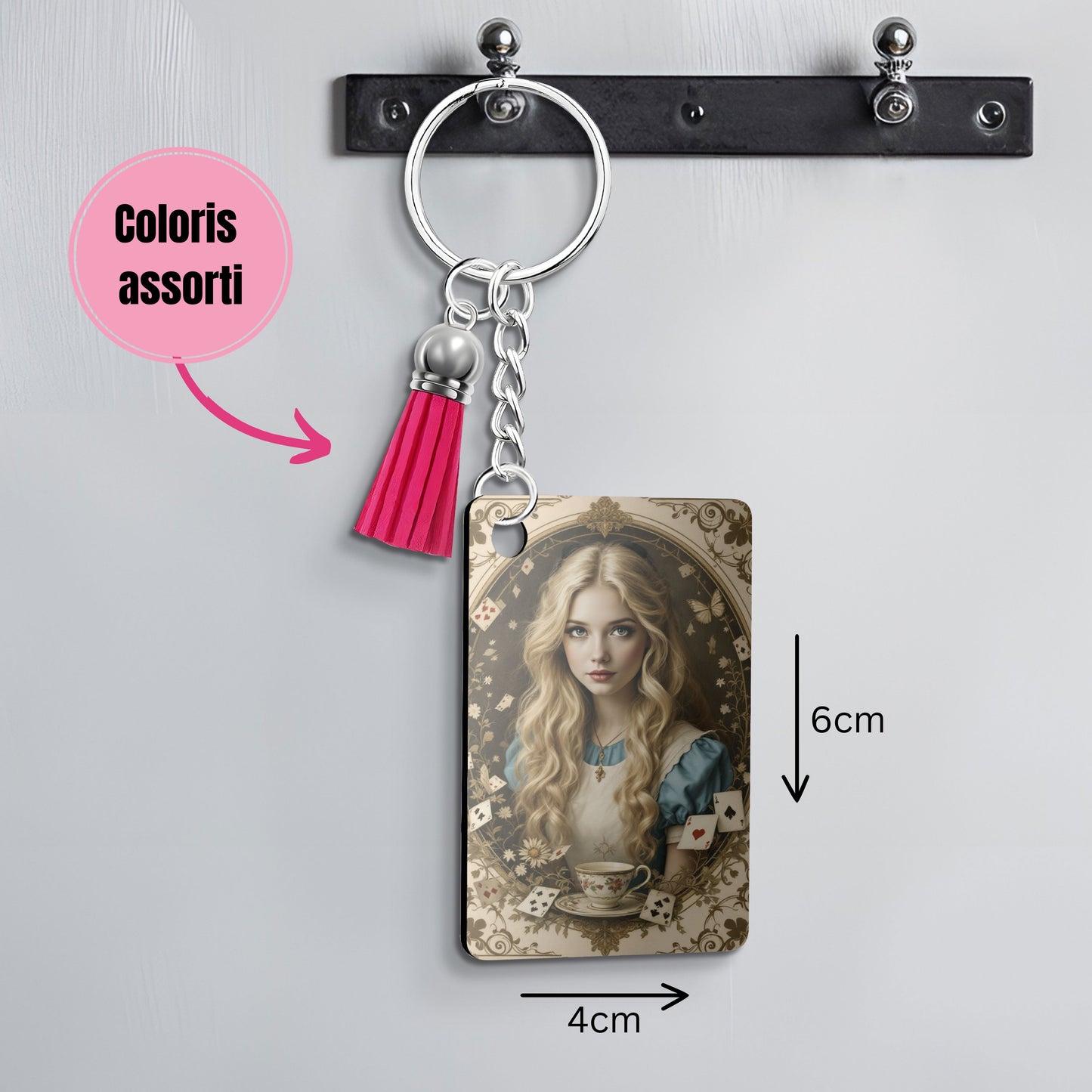 Alice - Personnalisation | Vintage Personnalisation Disney Shop | Anylem Beauty Porte clé 