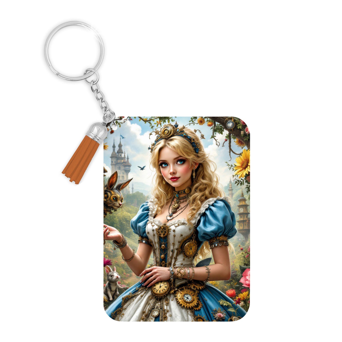 Alice - Porte Clé | Steampunk Porte-clés Disney Shop | Anylem Beauty 