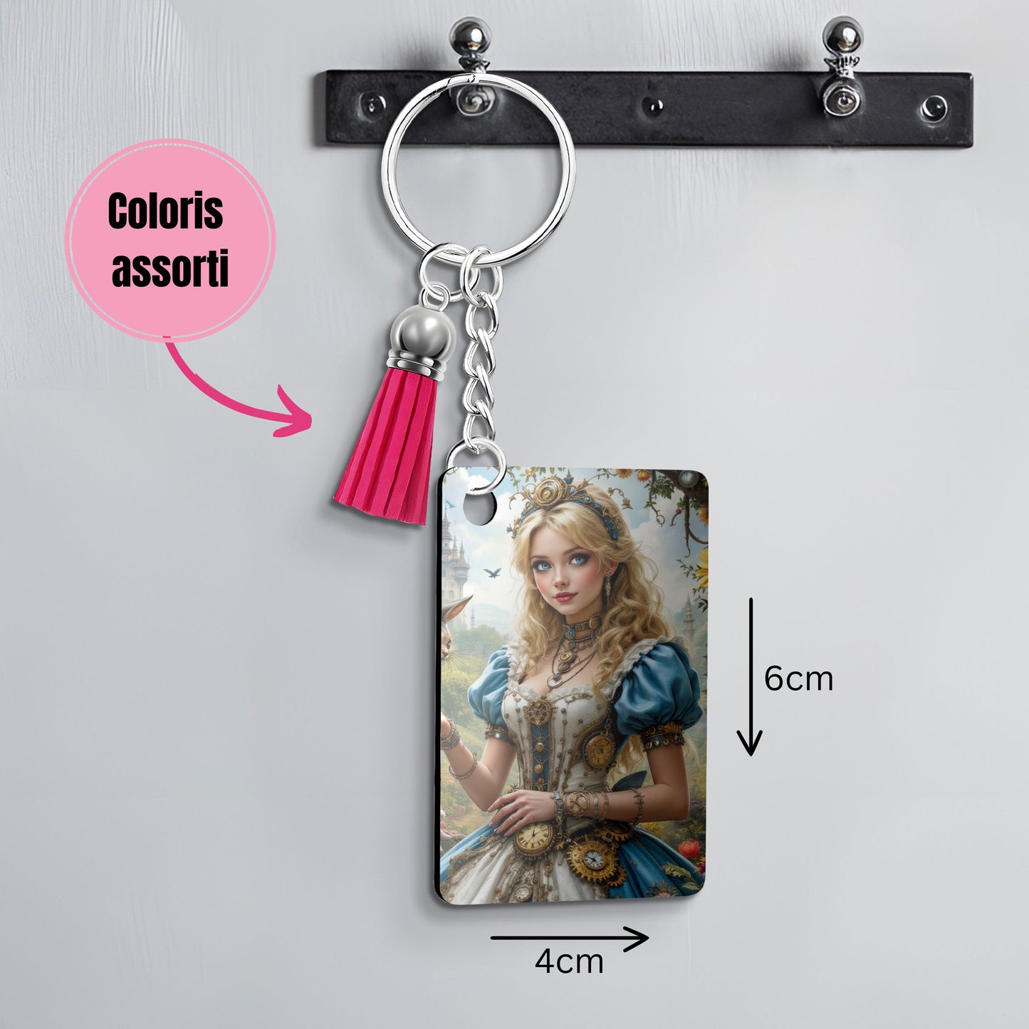 Alice - Porte Clé | Steampunk Porte-clés Disney Shop | Anylem Beauty 