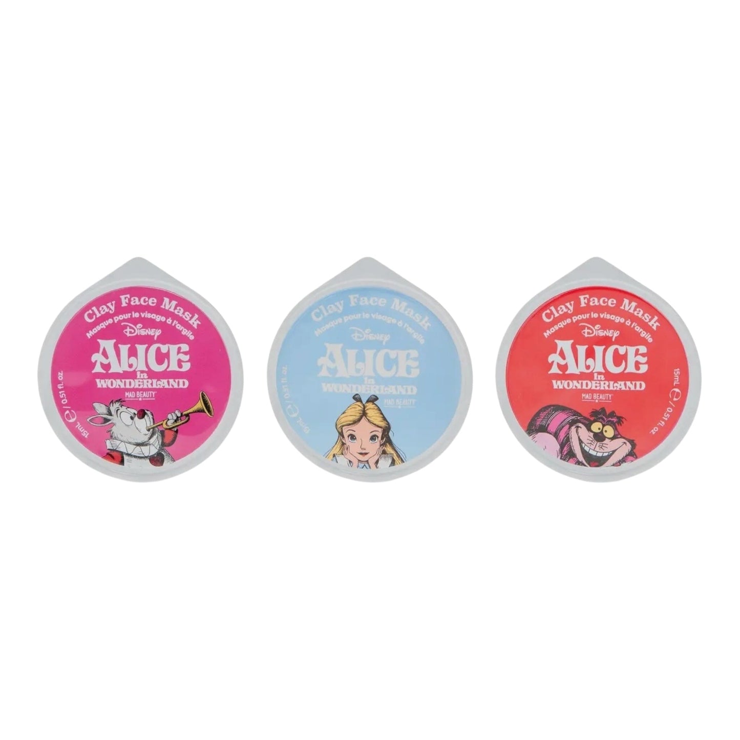 Alice - Trio masques à l’argile Masques Visage Disney Shop | Anylem Beauty 