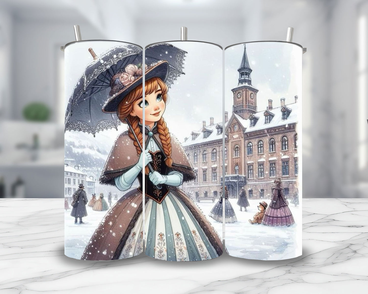 Ana - Thermos en acier inoxydable 600ml | Années 20 Thermos inoxydable Disney Shop | Anylem Beauty 