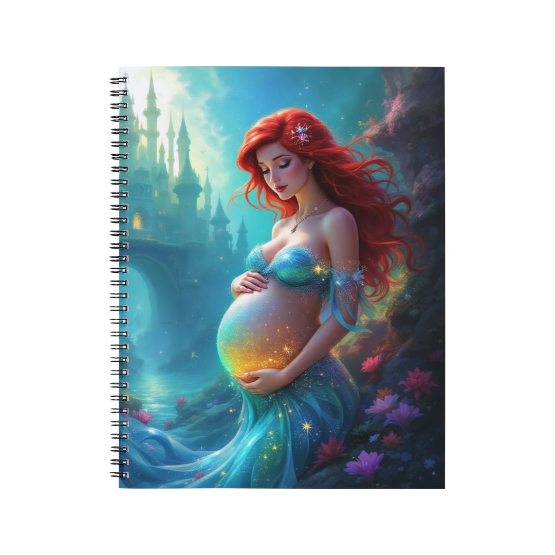 Ariel - Carnet spirale A5 | Grossesse Carnets et bloc-notes Disney Shop | Anylem Beauty 
