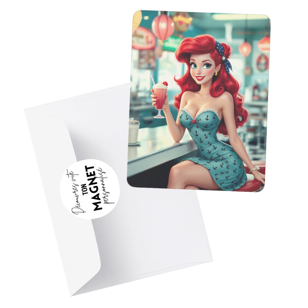 Ariel - Magnet | Rockabilly Magnet Disney Shop | Anylem Beauty 