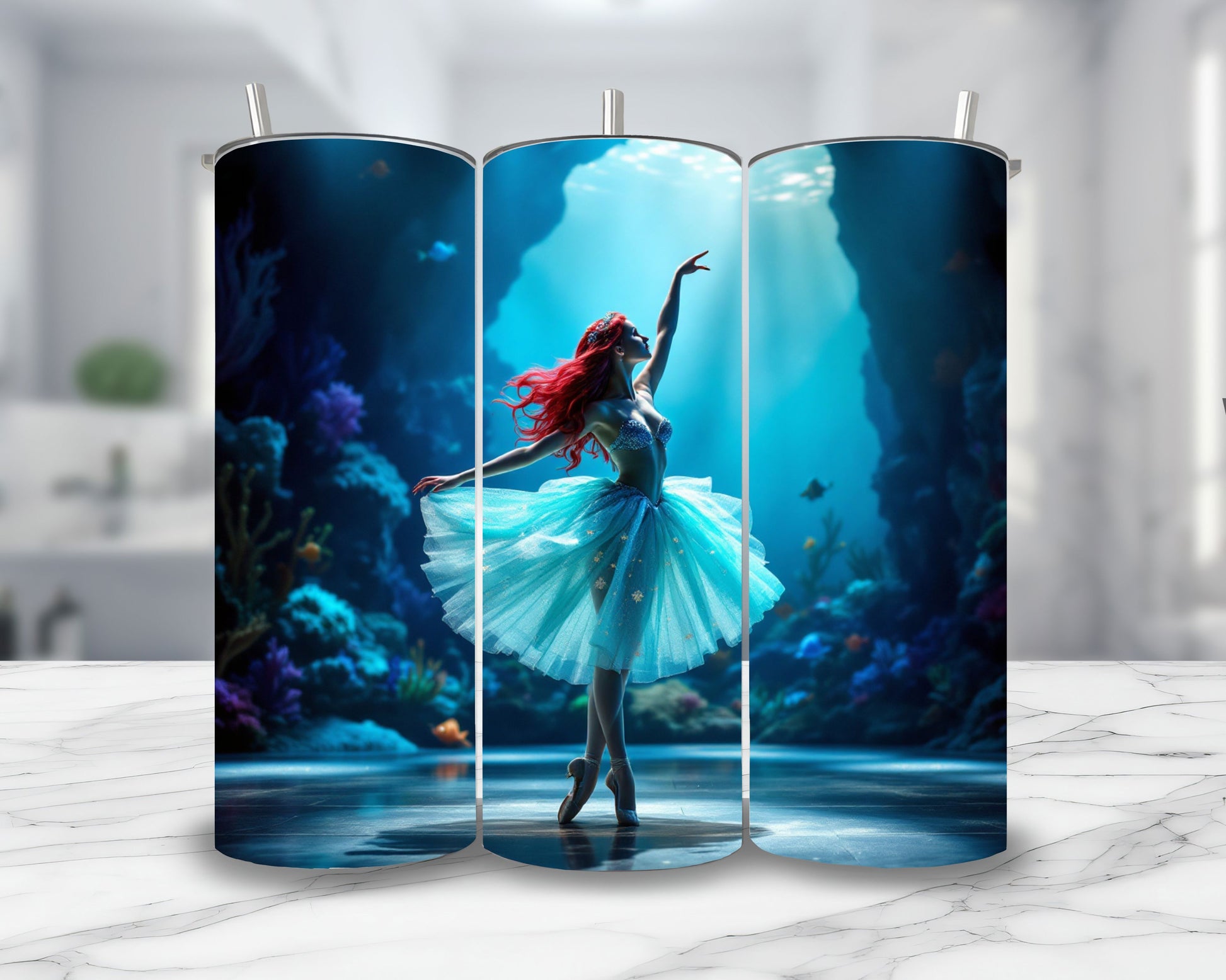 Ariel - Personnalisation | Danseuse Personnalisation Disney Shop | Anylem Beauty Thermos 570ml 