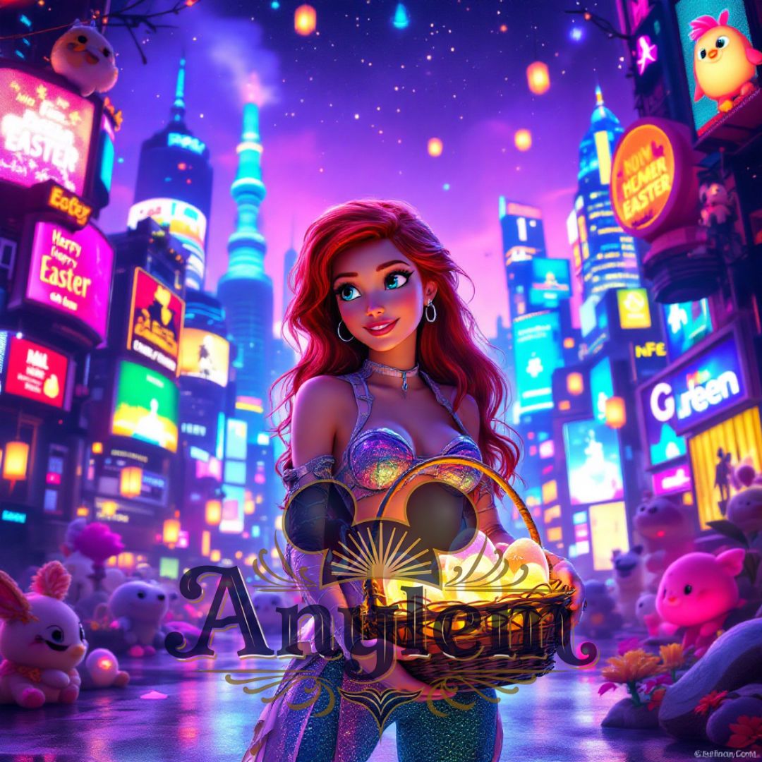 Ariel - Personnalisation | Pâques Personnalisation Disney Shop | Anylem Beauty 