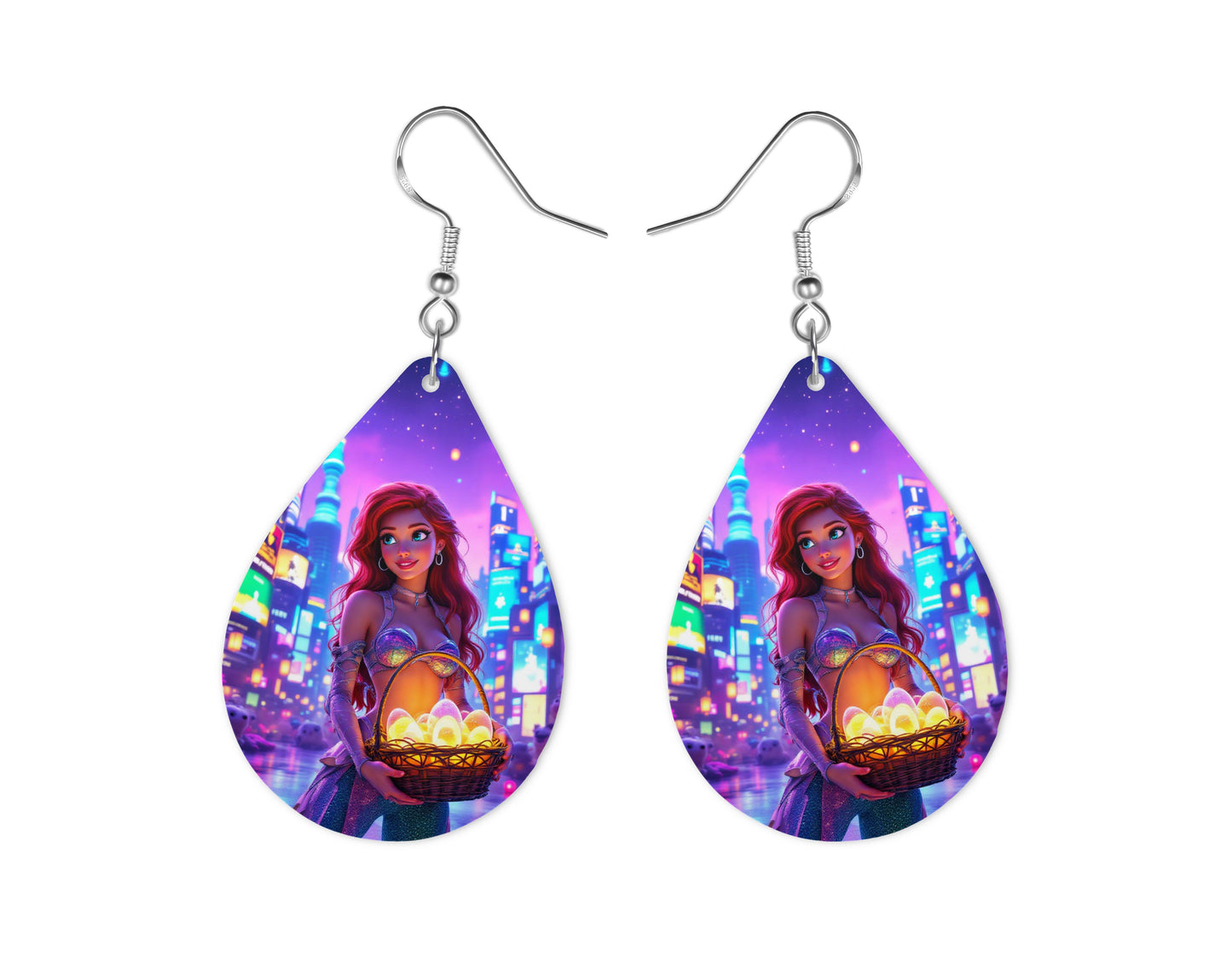 Ariel - Personnalisation | Pâques Personnalisation Disney Shop | Anylem Beauty Boucle d’oreilles 