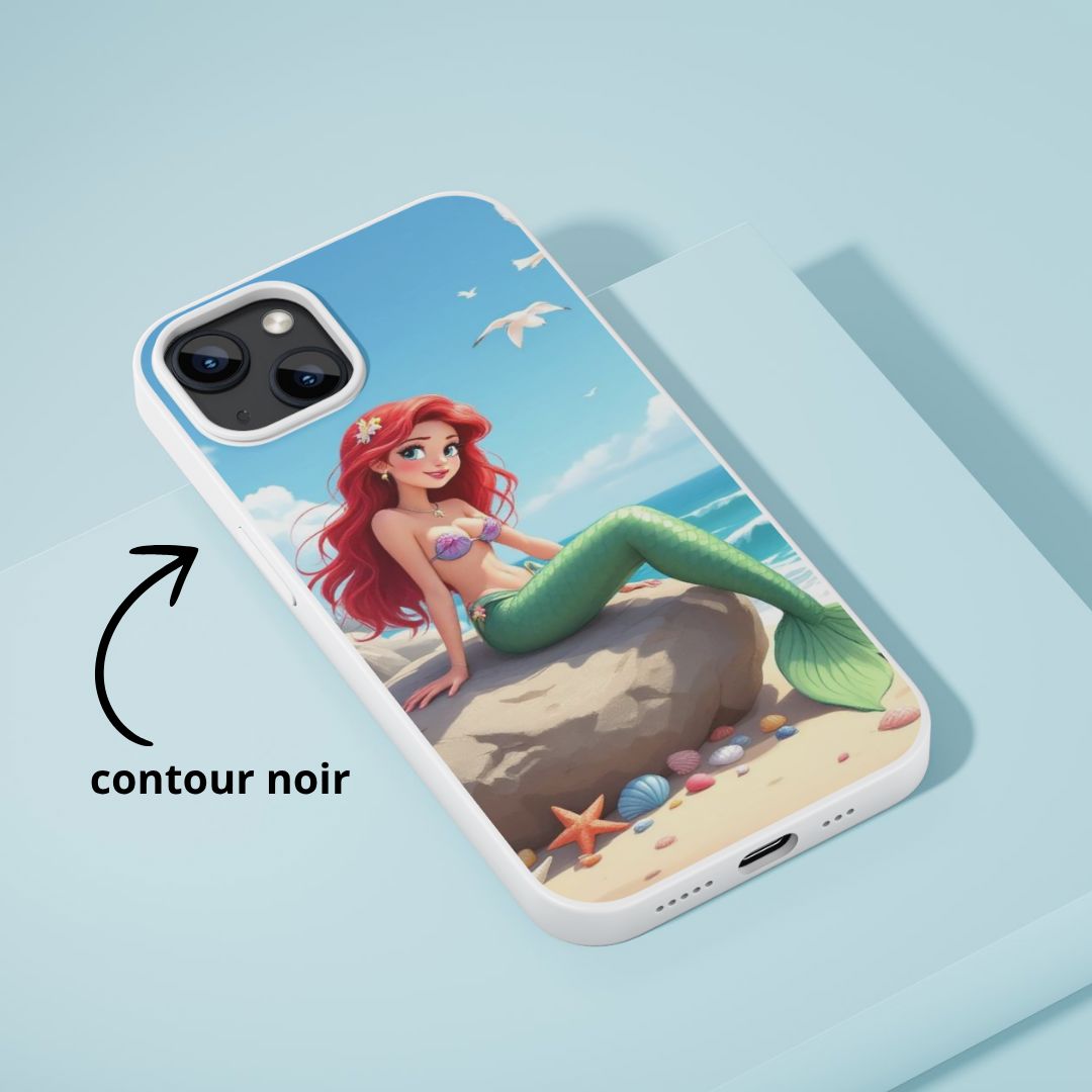 Ariel - Personnalisation | Plage Personnalisation Disney Shop | Anylem Beauty Coque de téléphone 
