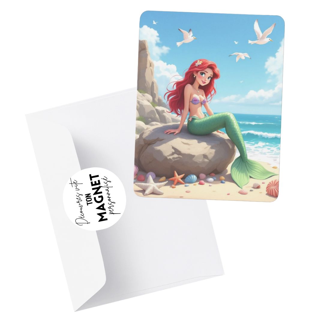Ariel - Personnalisation | Plage Personnalisation Disney Shop | Anylem Beauty Magnet 