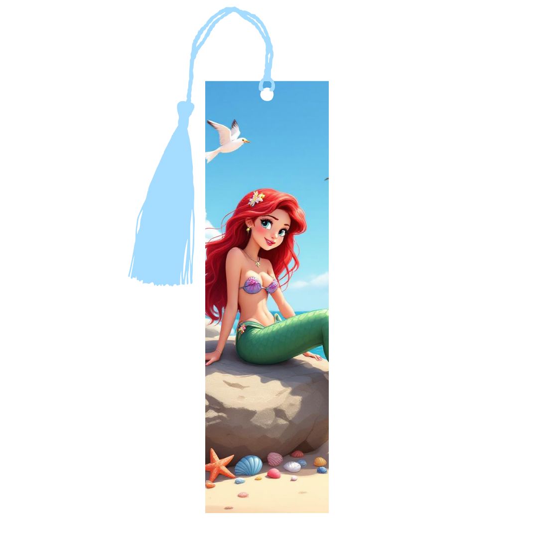 Ariel - Personnalisation | Plage Personnalisation Disney Shop | Anylem Beauty Marque page 