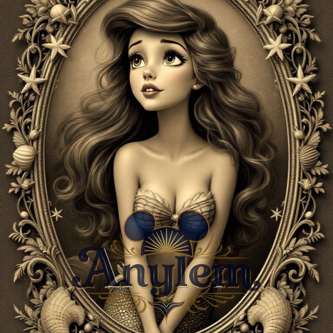 Ariel - Personnalisation | Vintage Personnalisation Disney Shop | Anylem Beauty 