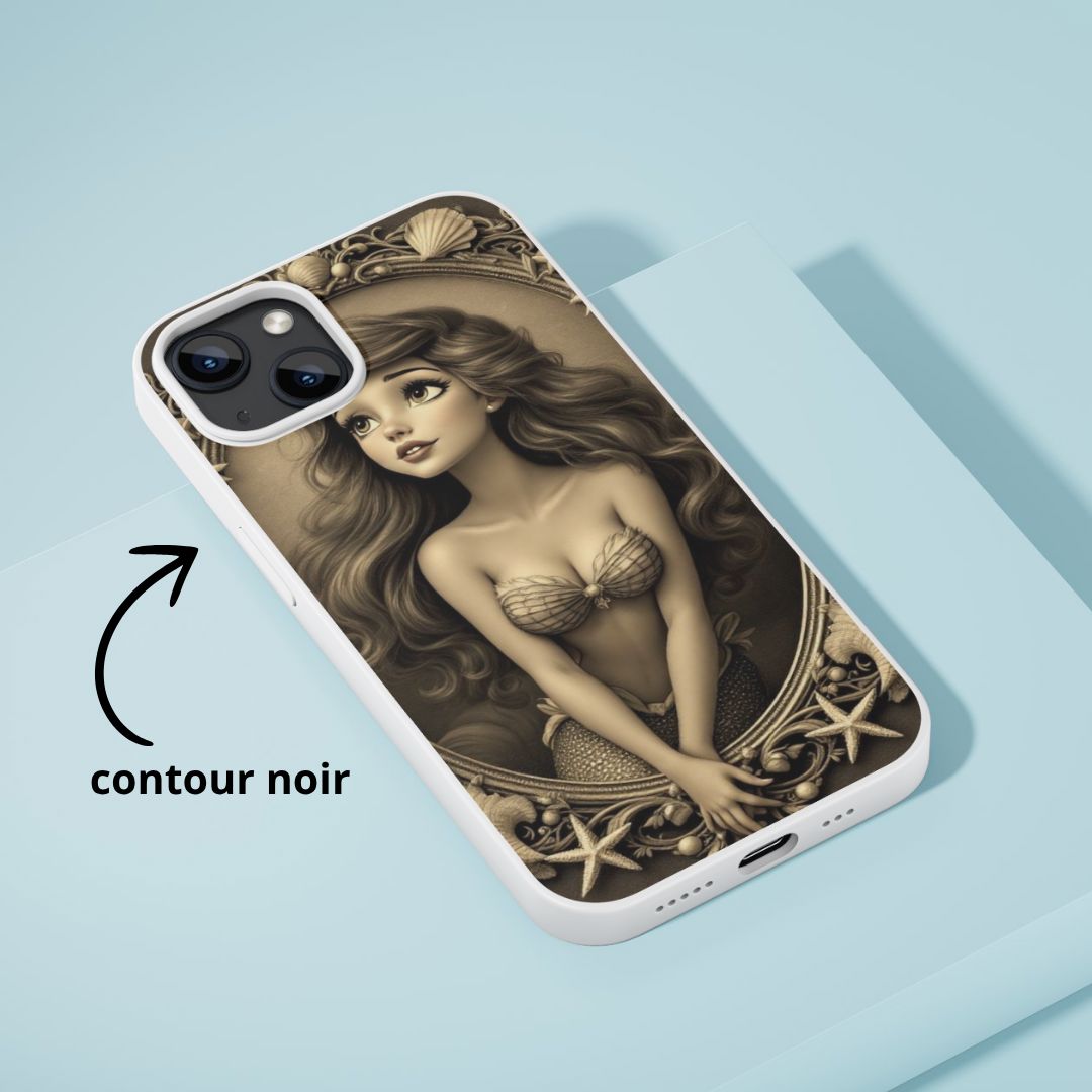 Ariel - Personnalisation | Vintage Personnalisation Disney Shop | Anylem Beauty Coque de téléphone 