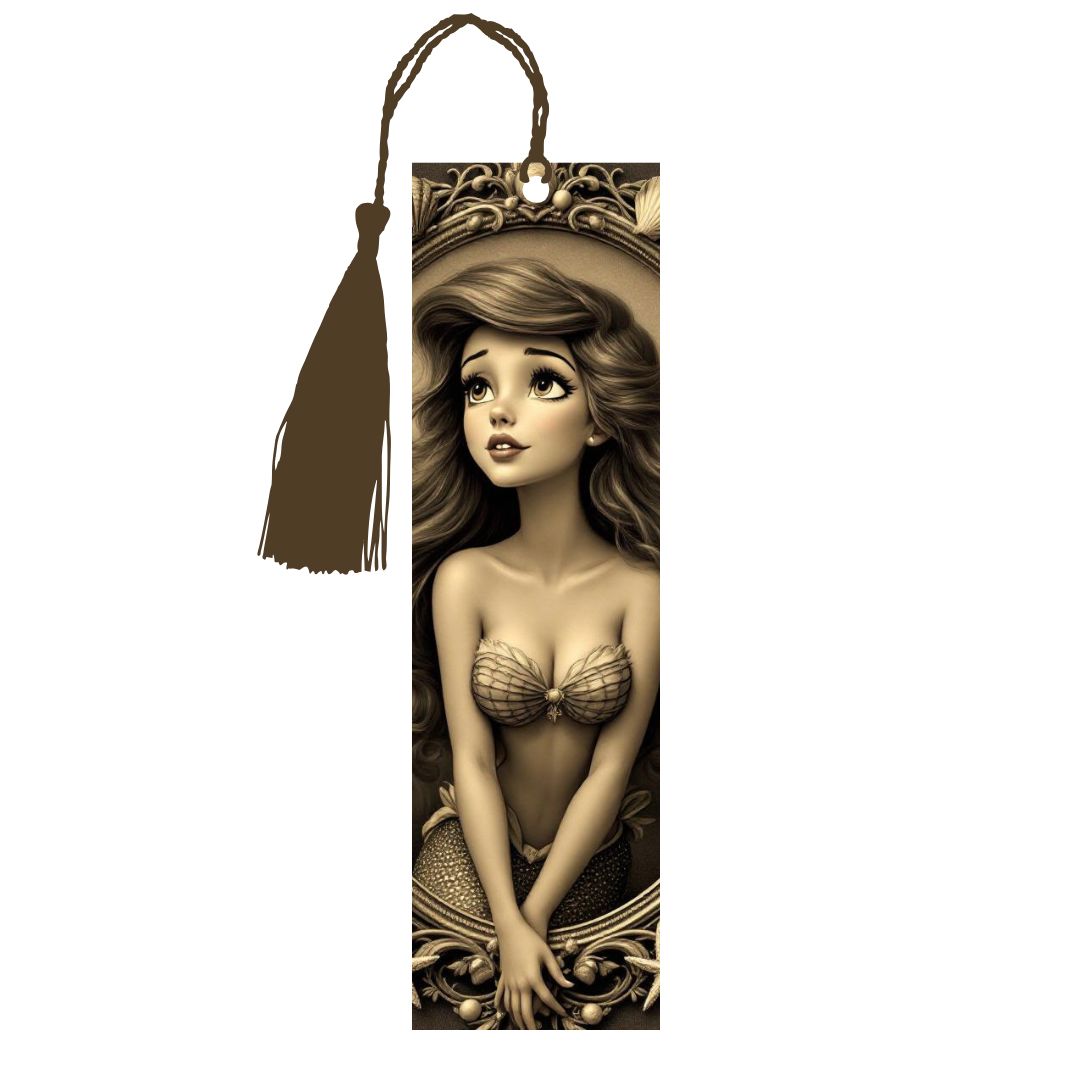 Ariel - Personnalisation | Vintage Personnalisation Disney Shop | Anylem Beauty Marque page 