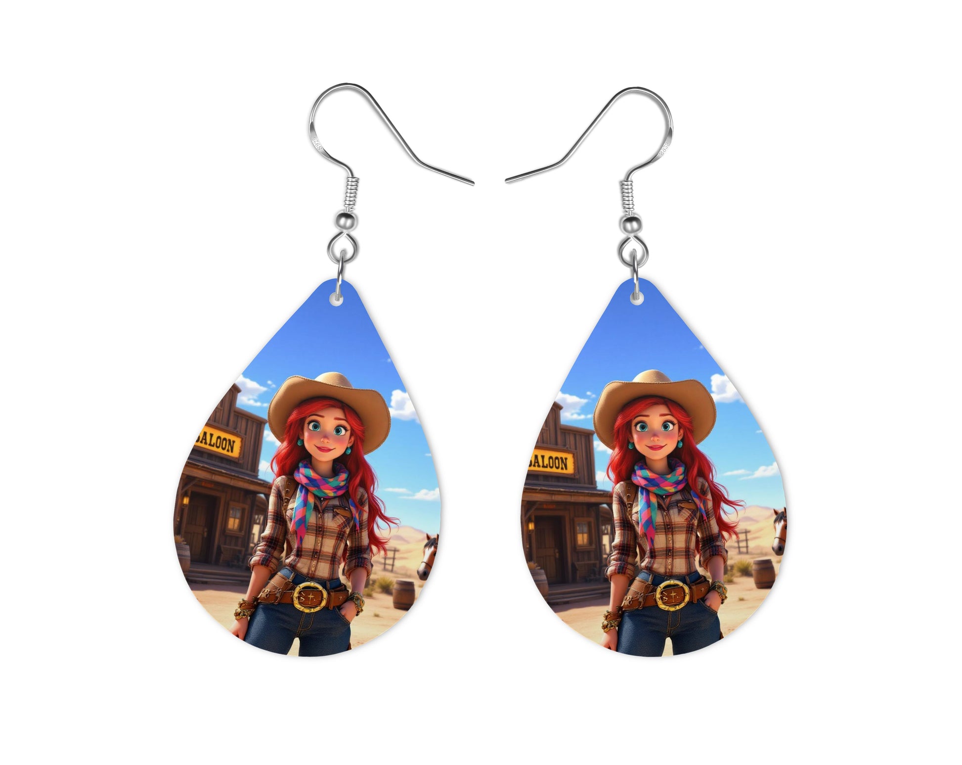 Ariel - Personnalisation | Western Personnalisation Disney Shop | Anylem Beauty Boucle d’oreilles 