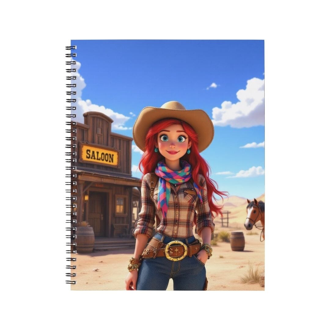 Ariel - Personnalisation | Western Personnalisation Disney Shop | Anylem Beauty Carnet de notes A5 