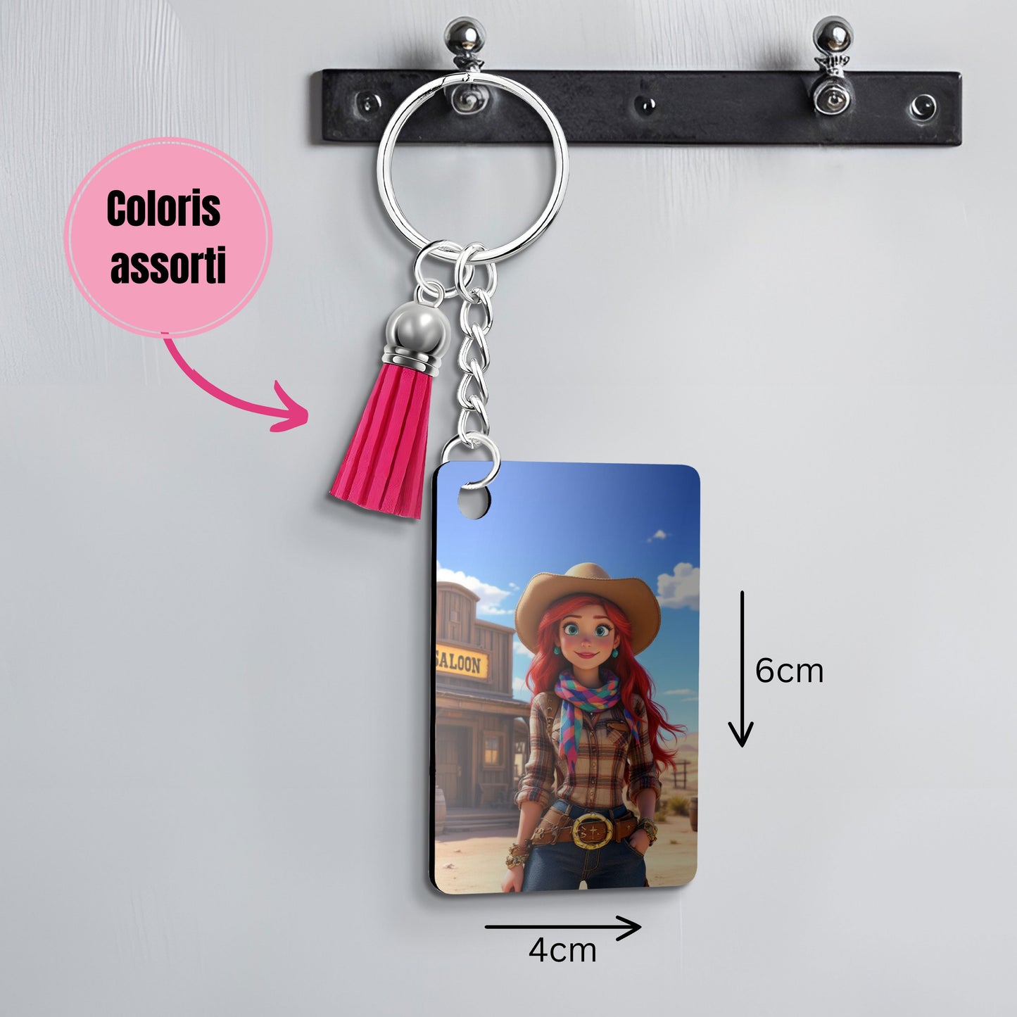 Ariel - Personnalisation | Western Personnalisation Disney Shop | Anylem Beauty Porte clé 