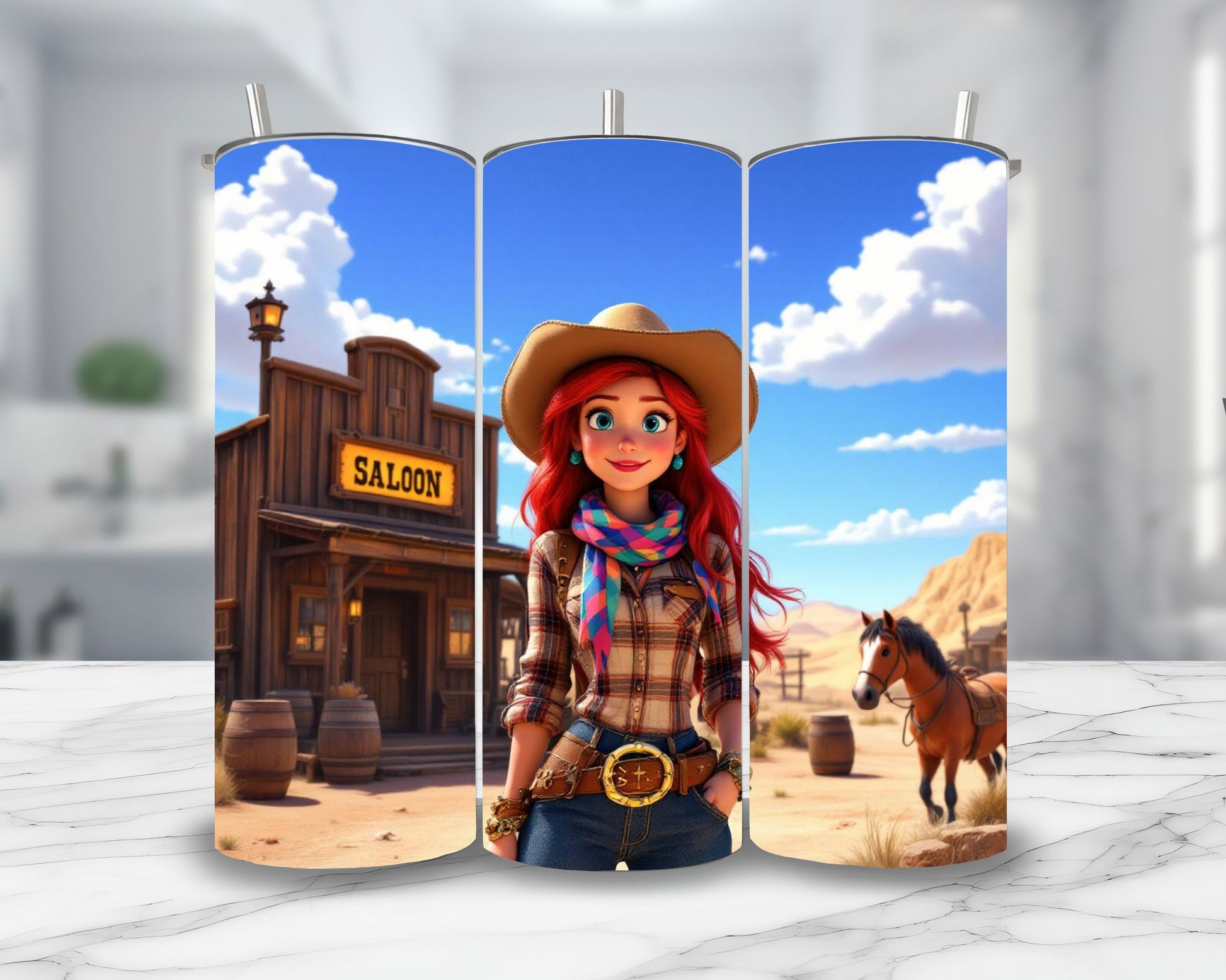 Ariel - Personnalisation | Western Personnalisation Disney Shop | Anylem Beauty Thermos 570ml 
