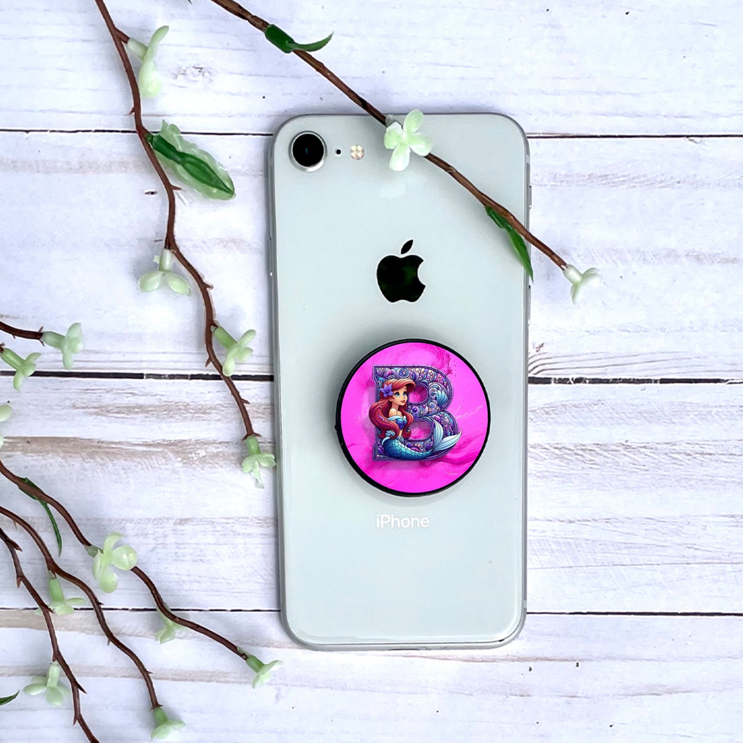 Ariel - Phone Grip | Lettrage Phone Grip Disney Shop | Anylem Beauty B 