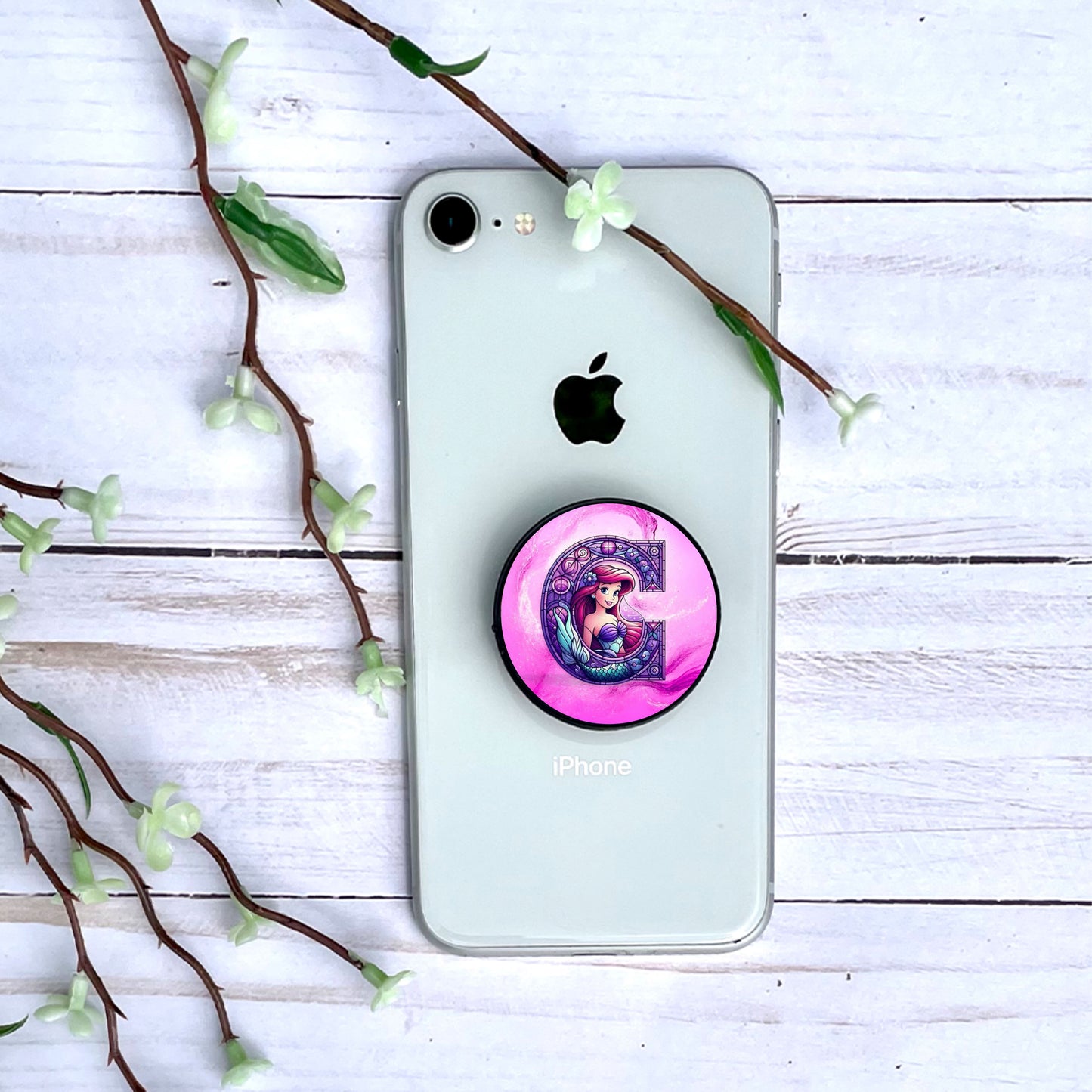 Ariel - Phone Grip | Lettrage Phone Grip Disney Shop | Anylem Beauty C 