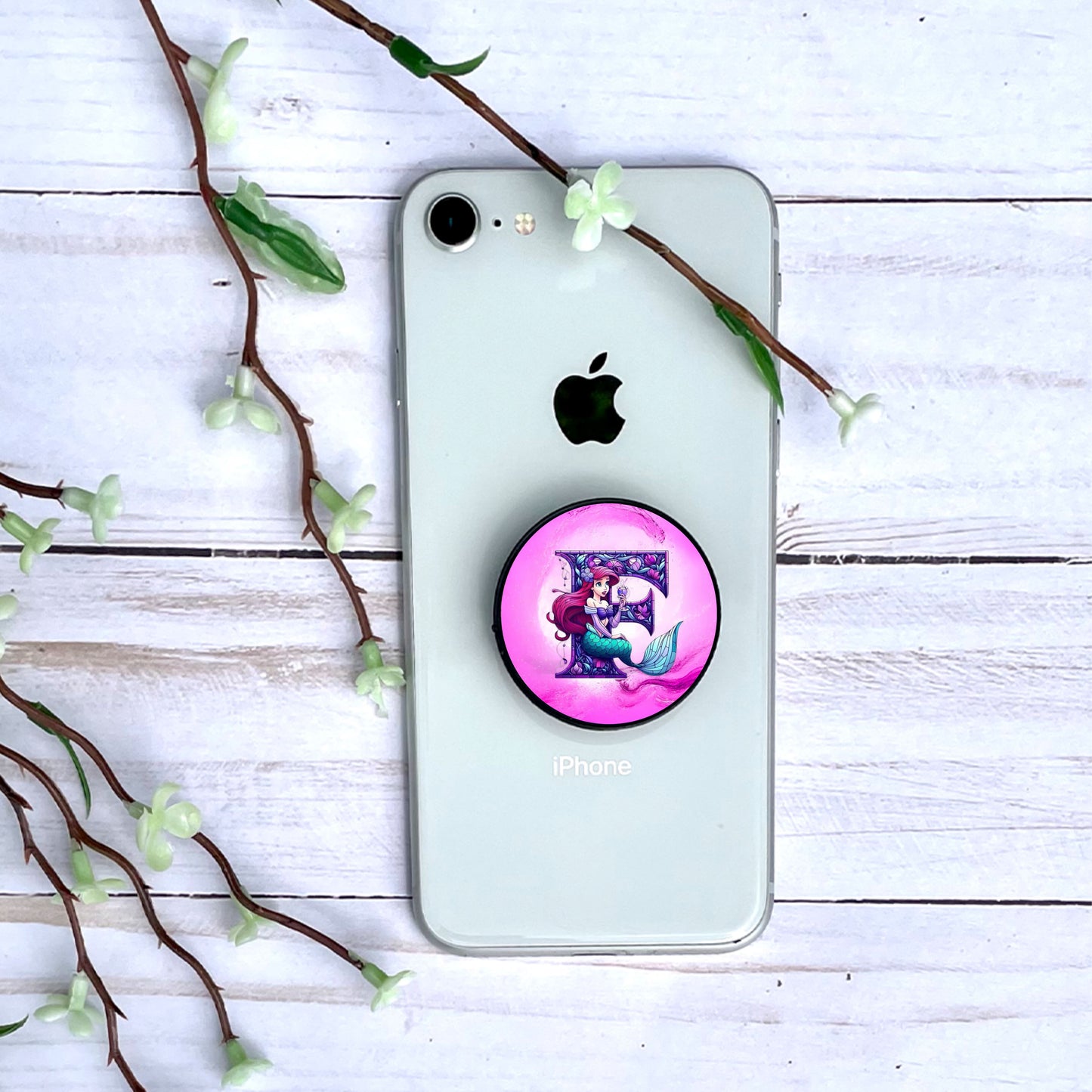 Ariel - Phone Grip | Lettrage Phone Grip Disney Shop | Anylem Beauty F 