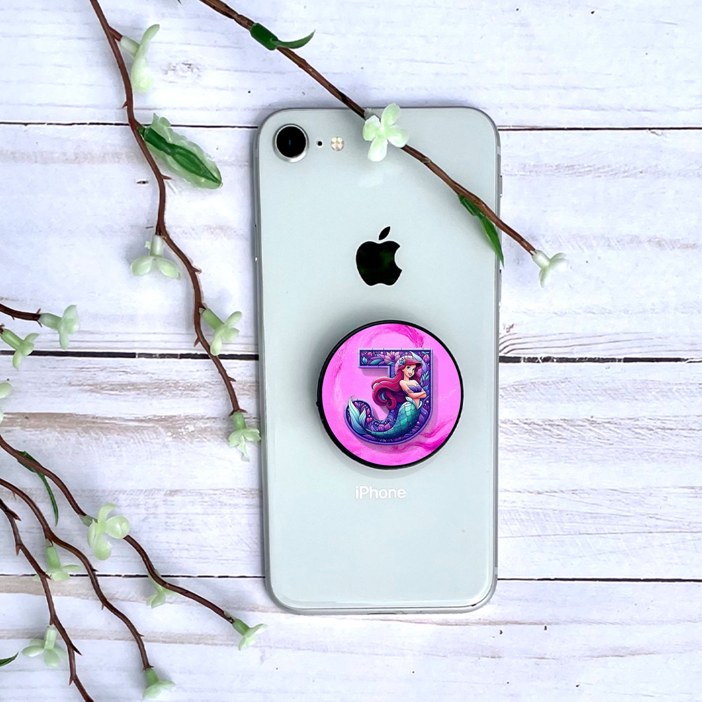 Ariel - Phone Grip | Lettrage Phone Grip Disney Shop | Anylem Beauty J 