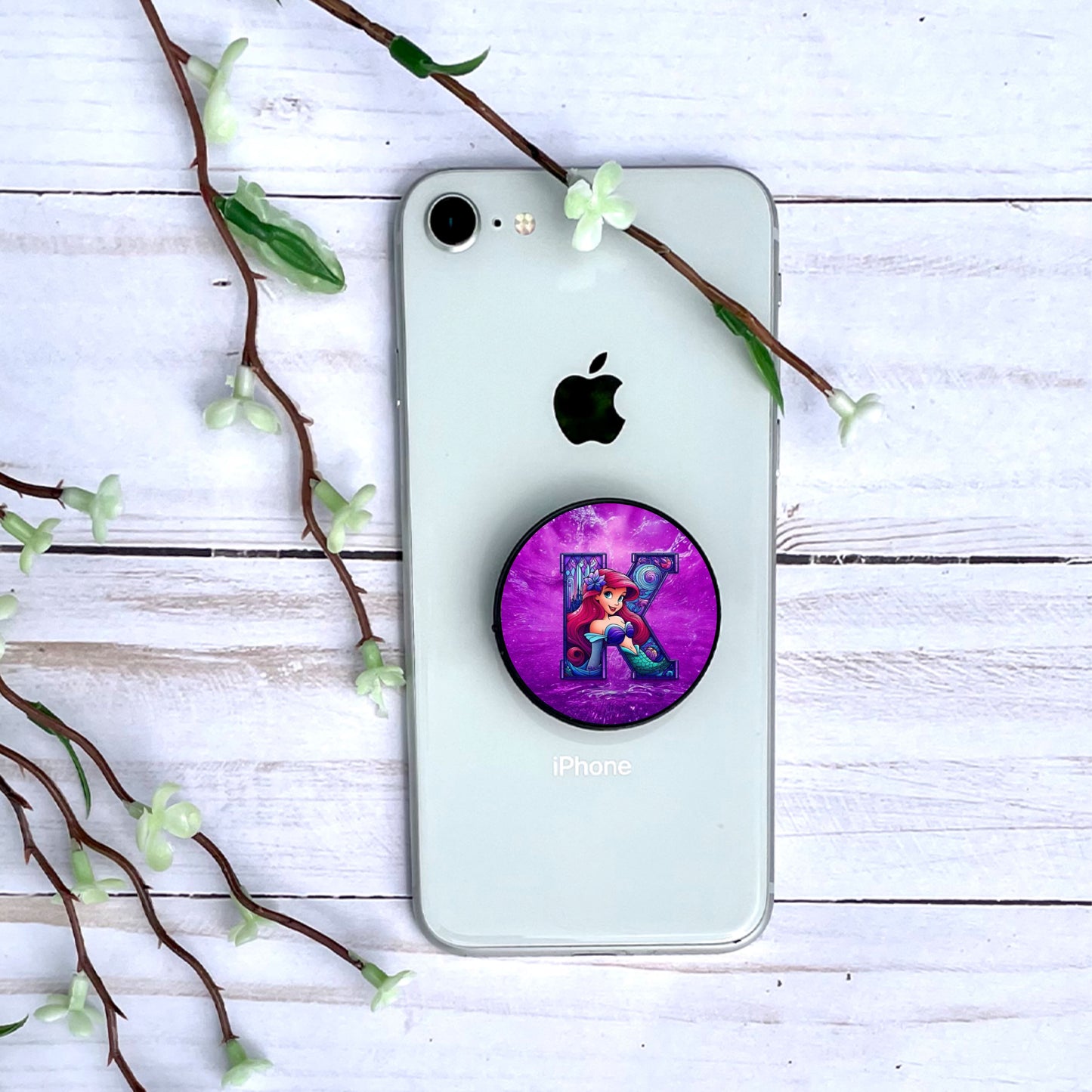 Ariel - Phone Grip | Lettrage Phone Grip Disney Shop | Anylem Beauty K 