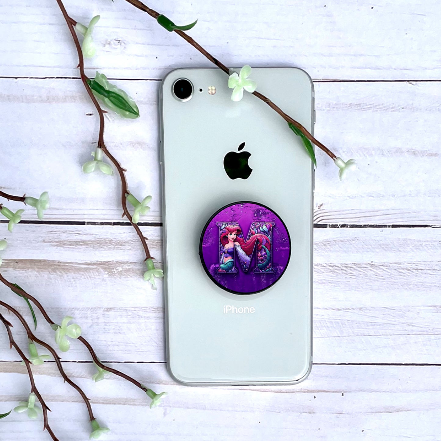 Ariel - Phone Grip | Lettrage Phone Grip Disney Shop | Anylem Beauty M 