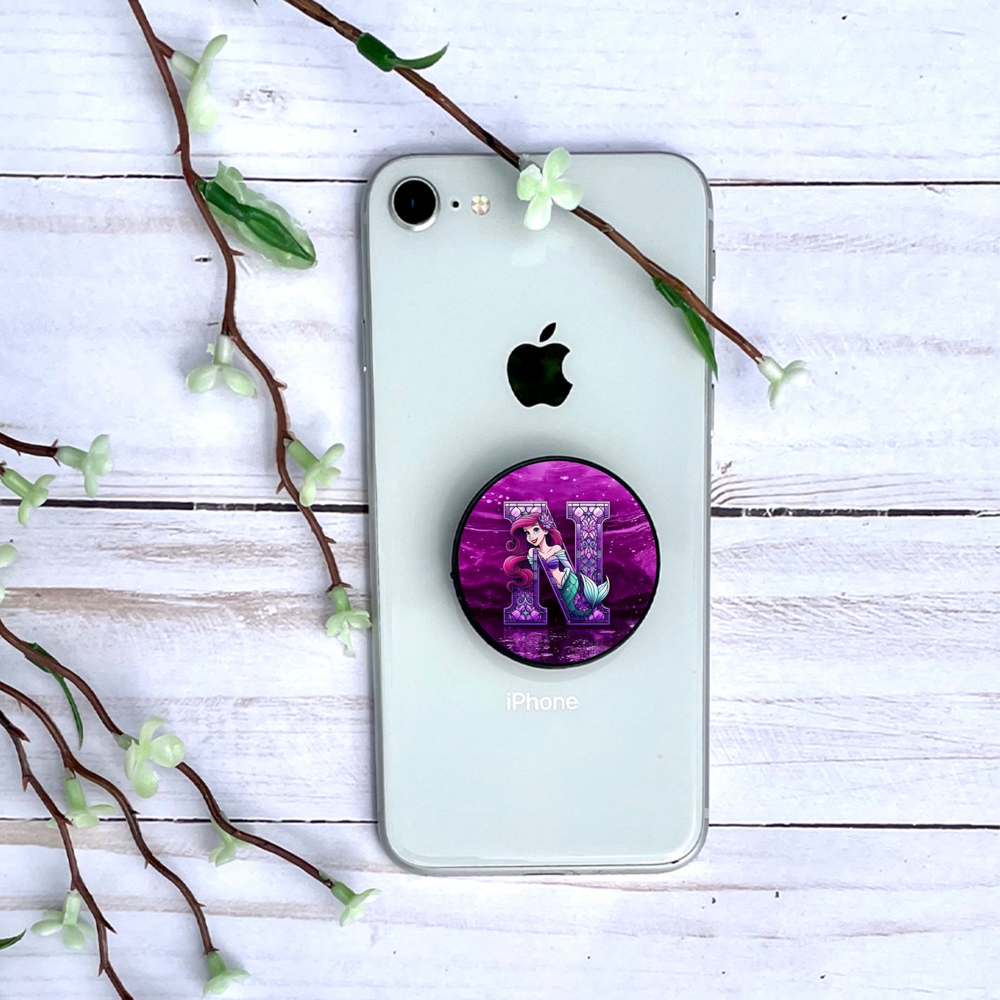 Ariel - Phone Grip | Lettrage Phone Grip Disney Shop | Anylem Beauty N 