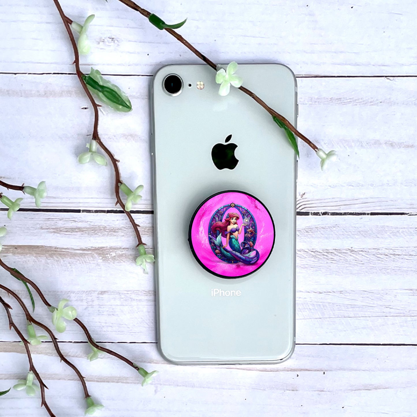 Ariel - Phone Grip | Lettrage Phone Grip Disney Shop | Anylem Beauty Q 